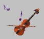 Animated Violin