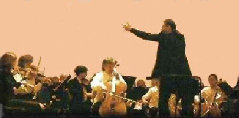 Ethan performs his cello concerto in 1999