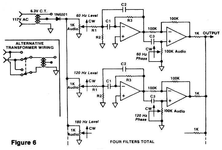 Figure 6: Hum Injection Filter