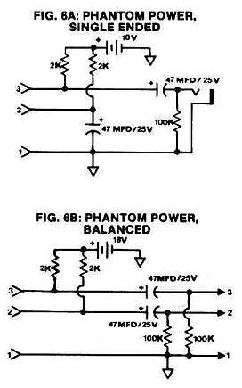 Figure 6: Battery Phantom Power