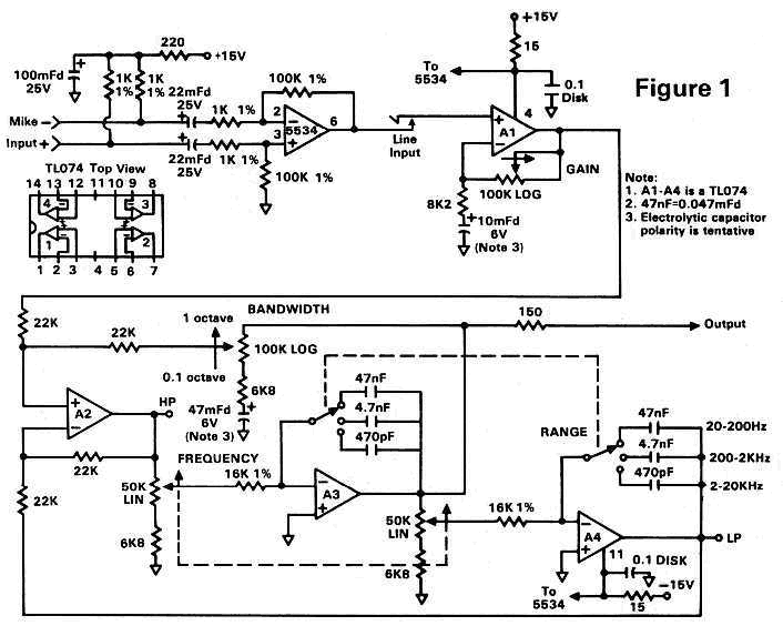 Graphic Equalizer Circuit Diagram